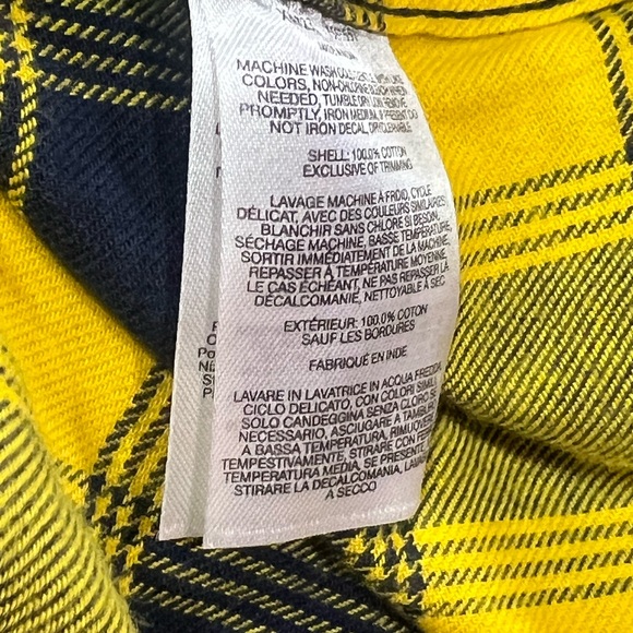 Medium $65 Michigan Wolverines Columbia Collegiate Flare Gun Flannel LS NCAA - Picture 9 of 9